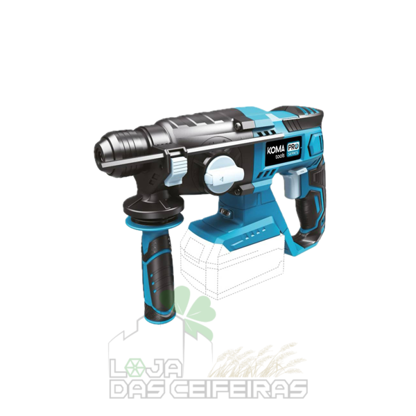 08763 08763 - MARTELO PERFURADOR 20V S/BATERIA E CARREGADOR KOMA - Image 1