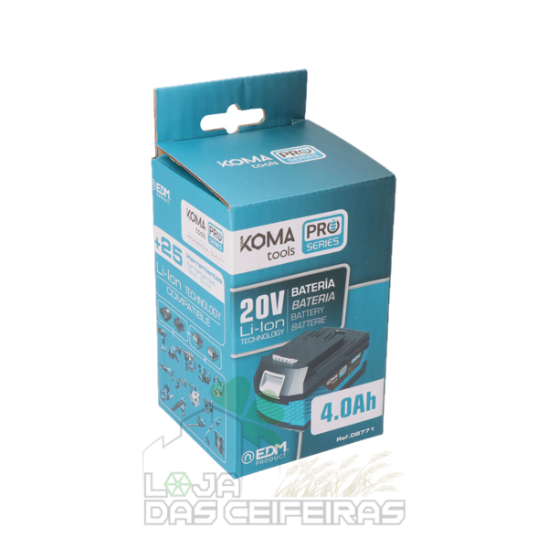 2.3.8771 8771 - BATERIA LITIO 20V KOMA PROFISSIONAL - Image 1