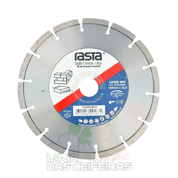 4.39638 39638 - DISCO CORTE INOX 180 X 2.5 X 22.23MM D1825 MOTA - Image 1