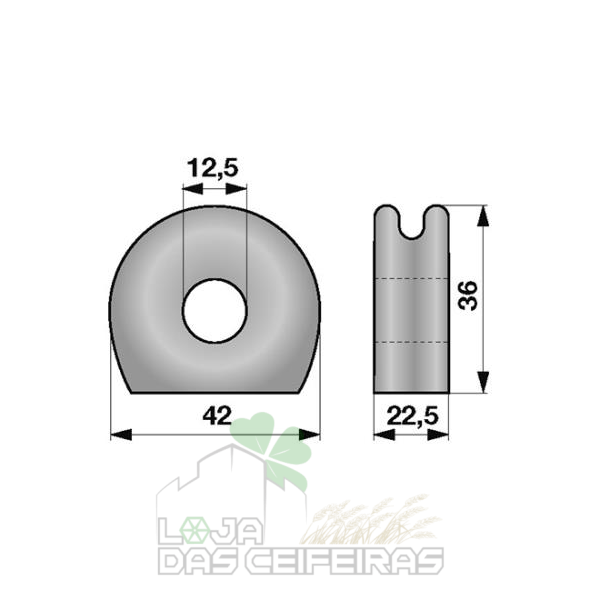 80028110 80028110 - CASQUILHO PORCELANA NH - Image 1