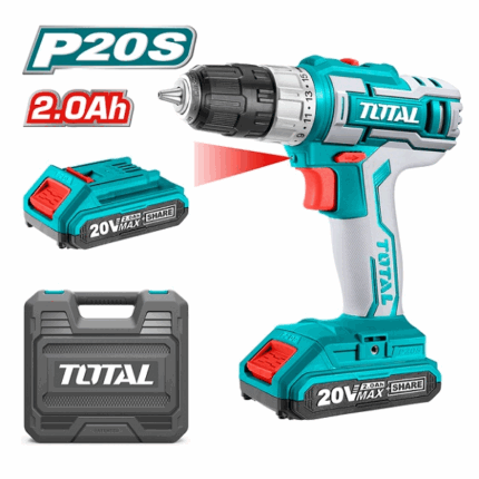 TDLI200215 - APARAFUSADORA  BAT 20V 45NM TOTAL C/2 BAT 2AH + CARREG