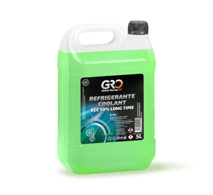 embalagem anticongelante verde