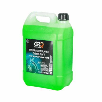 embalagem de anticongelante verde