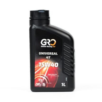 óleo multigraduado 15W40 marca gro para motores 4 tempos