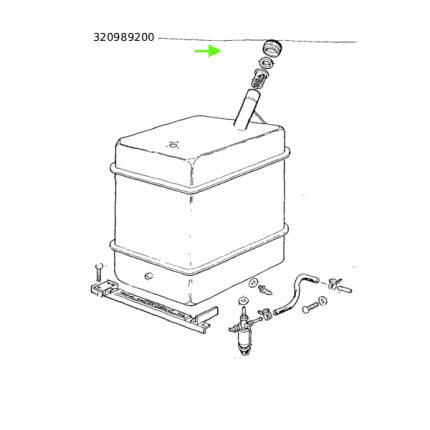 320989200 - TAMPÃO DEPÓSITO GASÓLEO