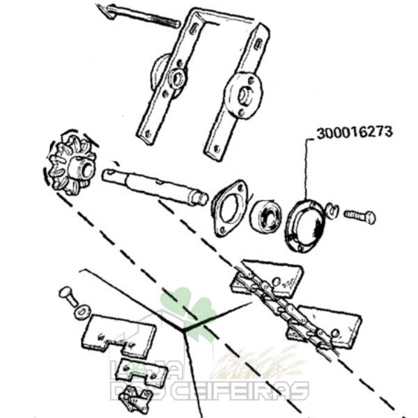 300016273 - FLANGE 300016273 - FLANGE - Image 1